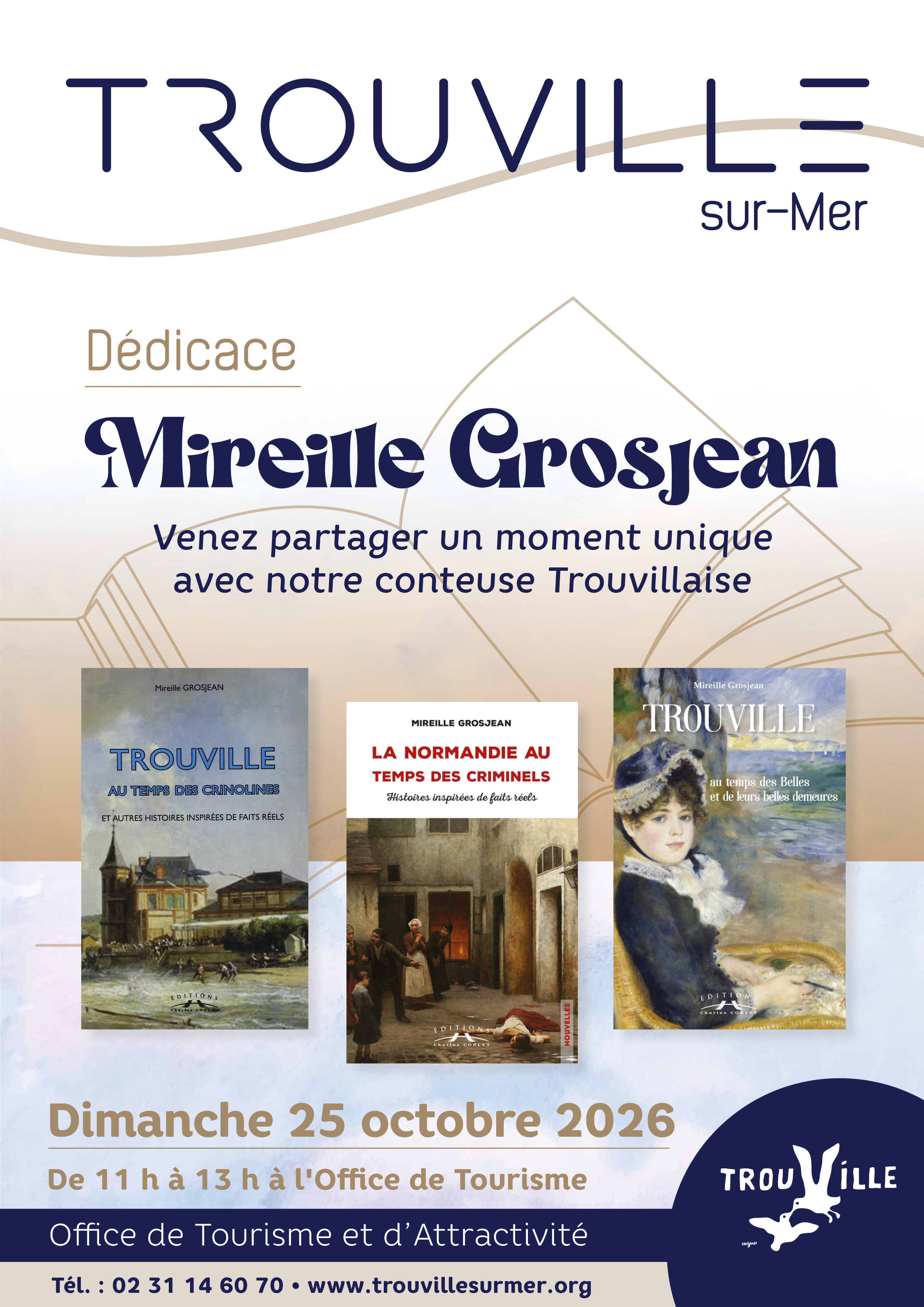 Dédicace de Mireille Grosjean