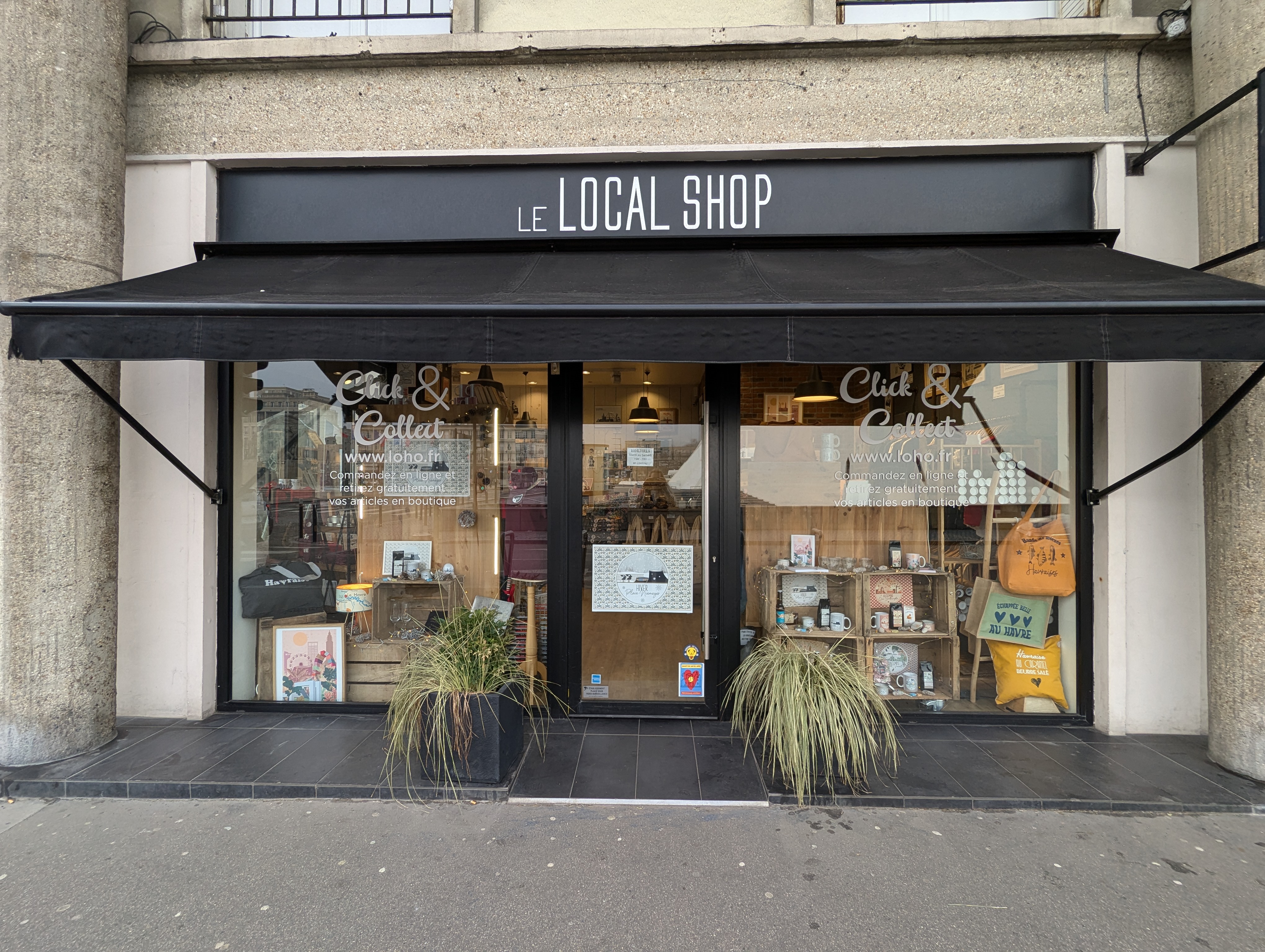 Devanture local shop