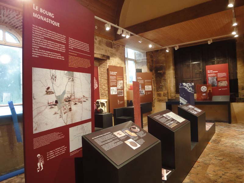 ©C. Haué Espace d'interprétation de l'abbaye St Evroult en Ouche