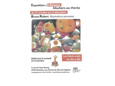 Exposition à la boutique Librarou