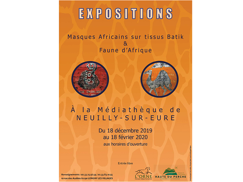 exposition-mediatheque-afrique ©médiathèque des Hauts du Perche exposition-mediatheque-afrique