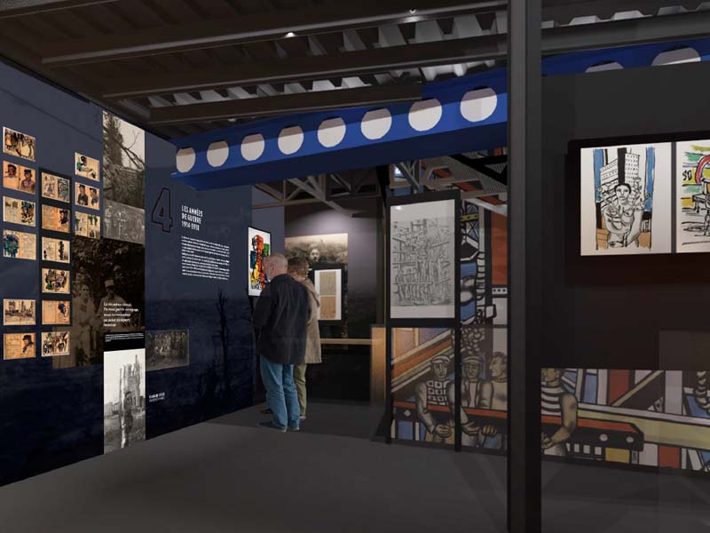 ©Mairie Argentan Agence Koya Vue d'Architecte Musée Fernand Léger - André Mare - Argentan