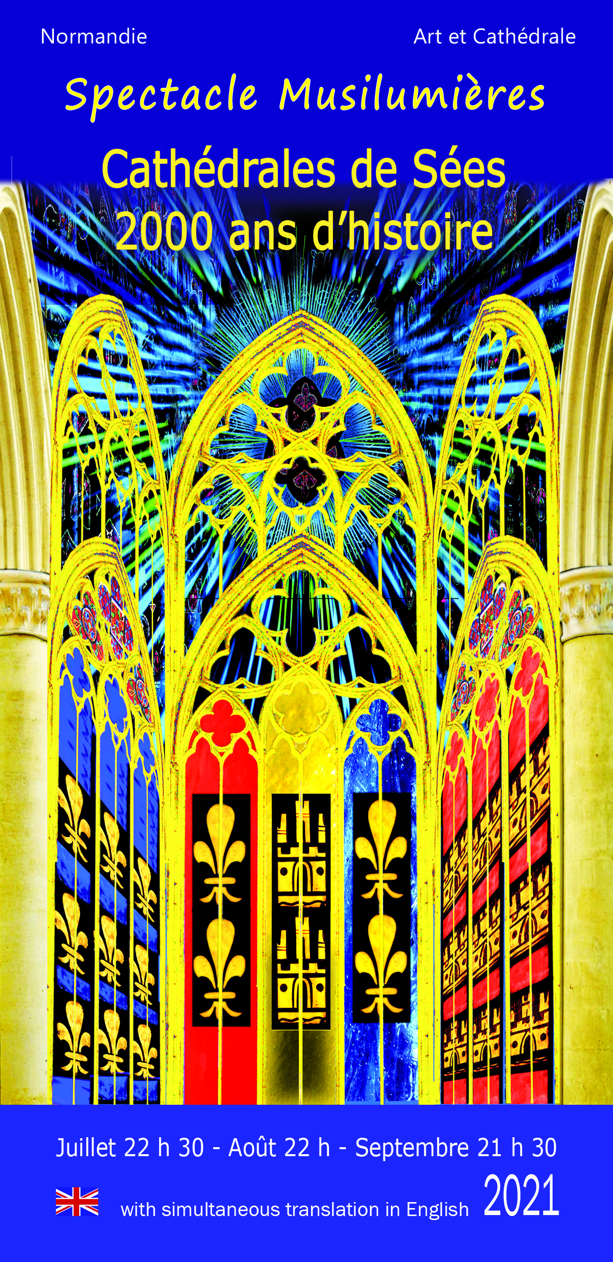 Musilumières 2021 Art et cathédrale Musilumières 2021