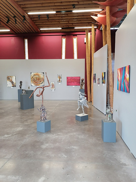 ©Montagnes de Normandie Tourisme Espace expositions Roche d'Oêtre - Suisse Normande