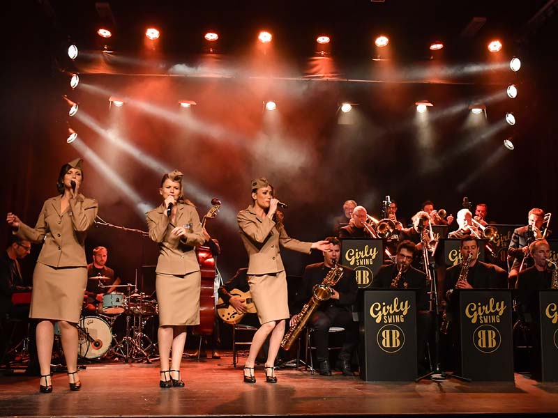 Girly Swing Big Band - Bagnoles de l'Orne ©Jean-Yves Lemeur Girly Swing Big Band - Bagnoles de l'Orne