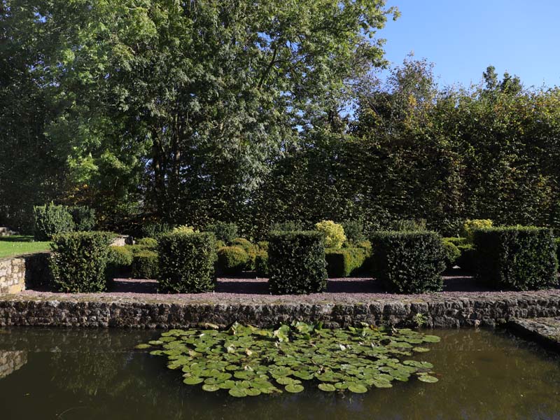 ©J.E. RUBIO-CD61 Jardin du manoir de la Boisnerie - Ste Honorine la Chardonne