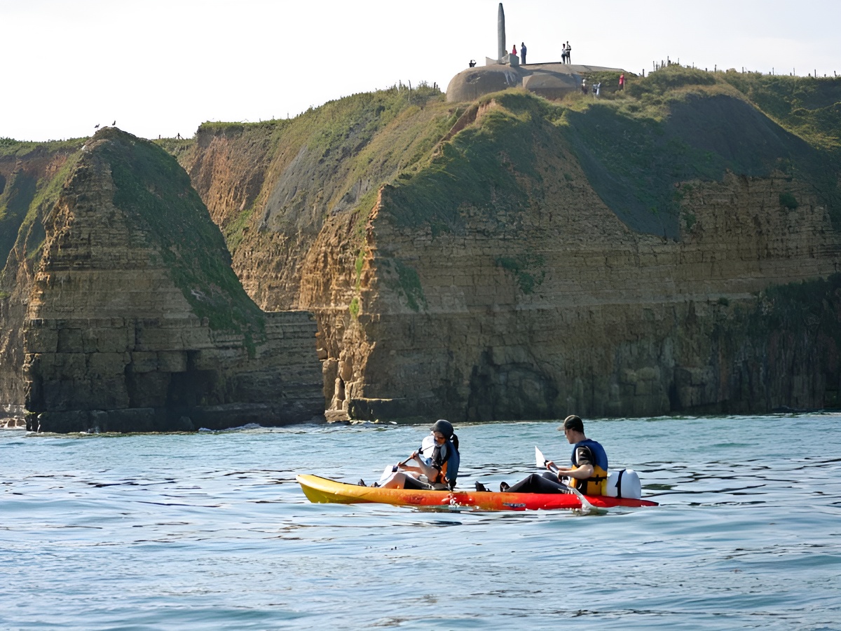 La Pointe du Hoc côté mer