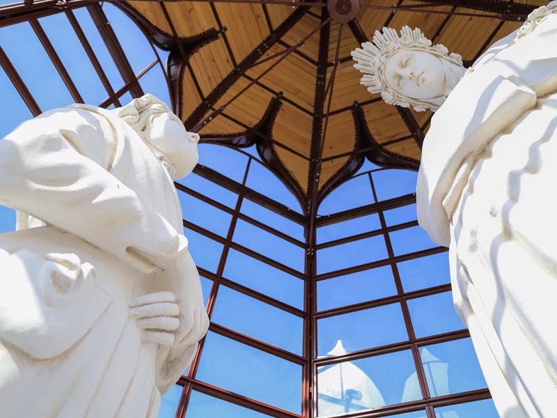 Eglise NotreDame de la Salette Edifices religieux LONGNY LES VILLAGES Orne Tourisme