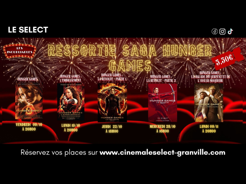Marathon de la saga Hunger Games