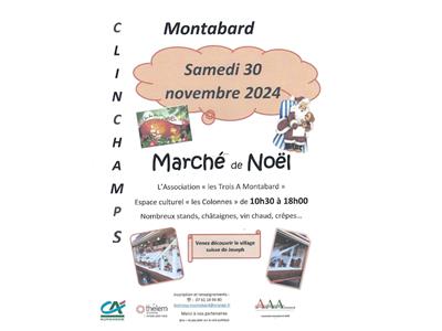 Marché de Noël : Montabard Le 30 nov 2024