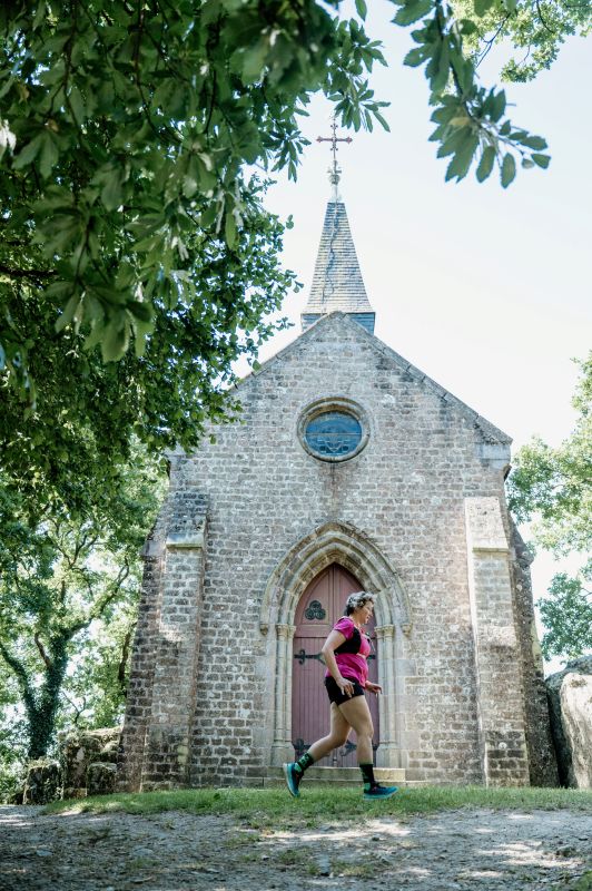 Trail urbain dans Mortain