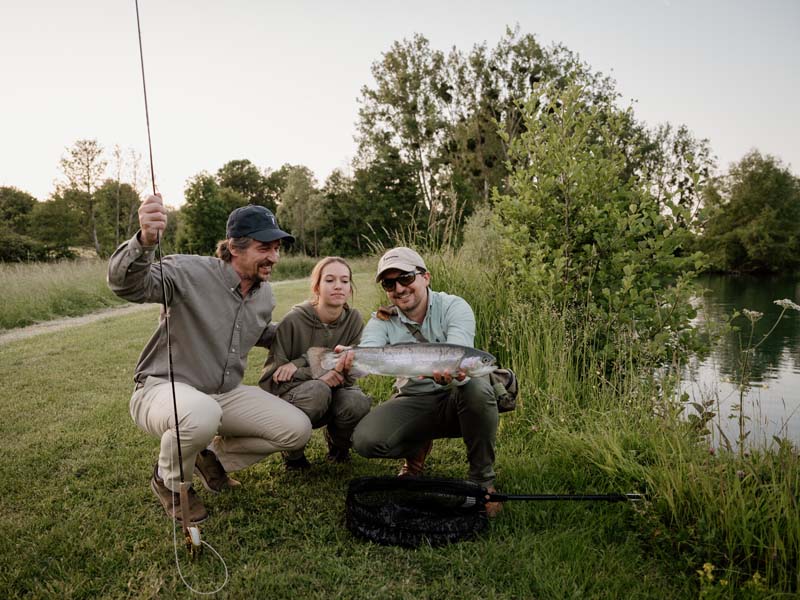 ©Marie-Anais-Thierry Pêche à la mouche - Moulin de Gémages