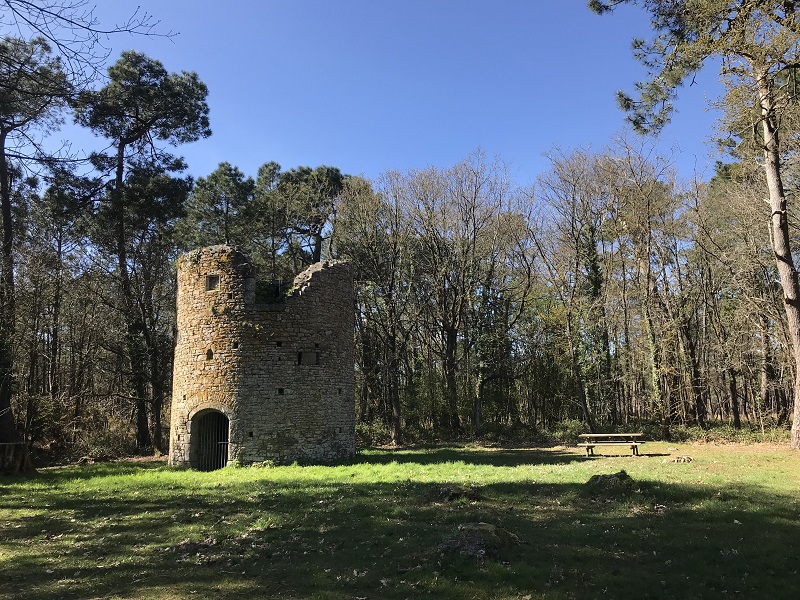 Donjon et moulin de Pirou - Randonnée