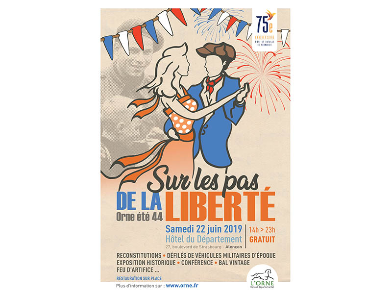 Orne été 44, sur les pas de la Liberté - Alençon ©CD61 Orne été 44, sur les pas de la Liberté - Alençon