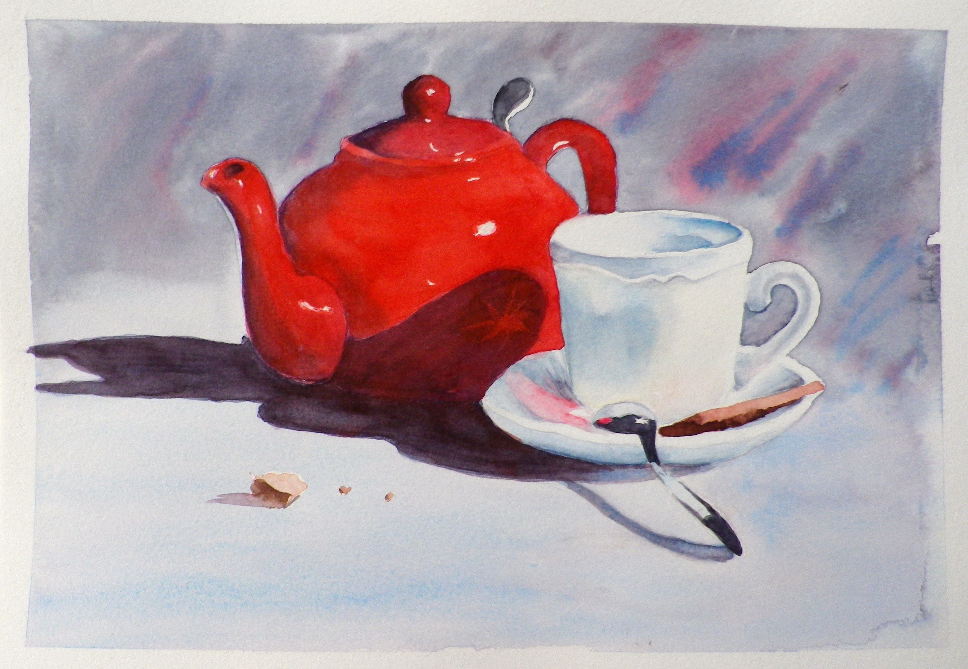 petit déj 30x40 Nicole Moslé petit déj 30x40