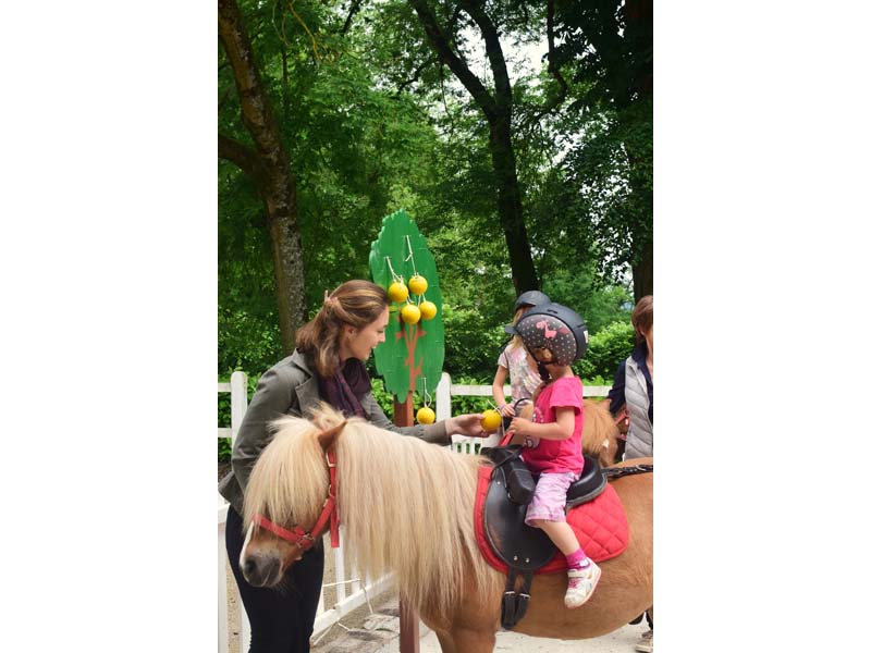 ©Haras national du Pin Baptême poney au Haras national du Pin