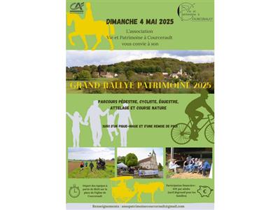 Grand rallye patrimoine 2025 Le 4 mai 2025