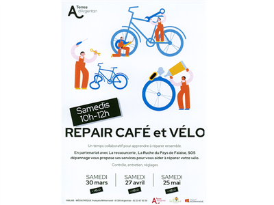 Repair Café et Vélo Le 25 mai 2024