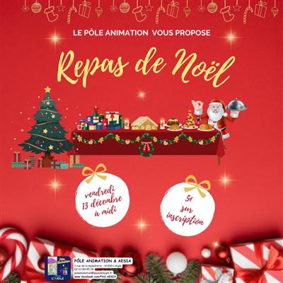 Repas de Noël Le 13 déc 2024