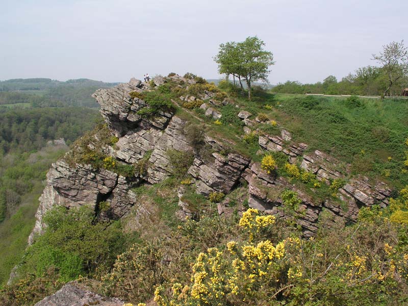 Site naturel de la Roche d'Oëtre SAINTPHILBERTSURORNE en Normandie