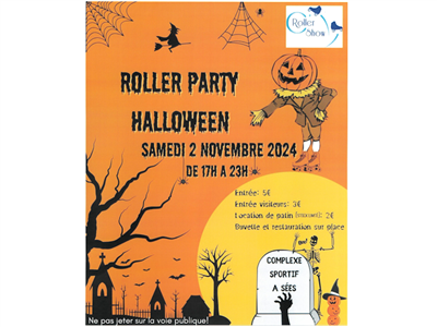 Roller Party Halloween