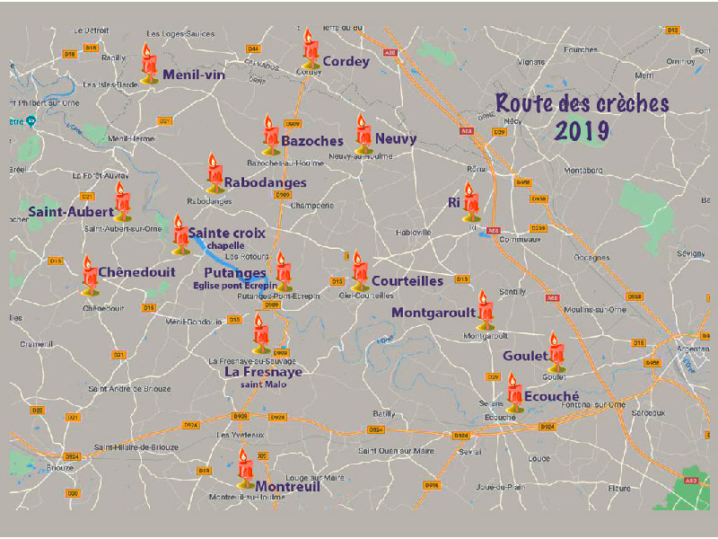 route-creche Tourisme en Val d'Orne et ses alentours route-creche