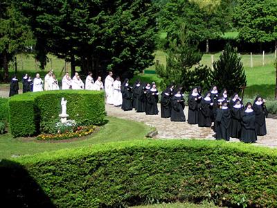 ©Abbaye Notre Dame Messe grégorienne - Argentan