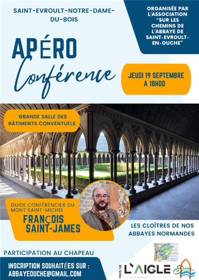 Conférence/Apéro Le 19 sept 2024