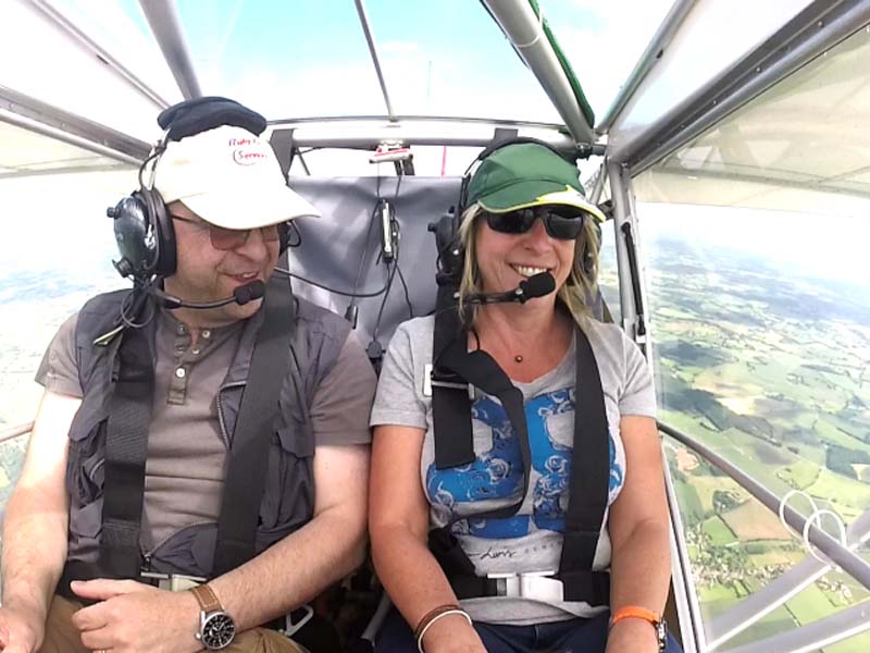 ©Survol du Perche Survol du Perche en ULM - St Germain de la Coudre