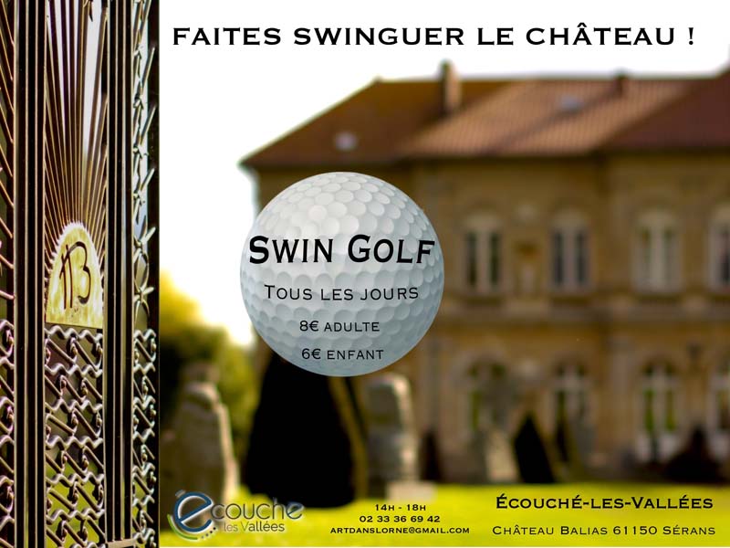 ©artdanslorne Swin golf du château Balias
