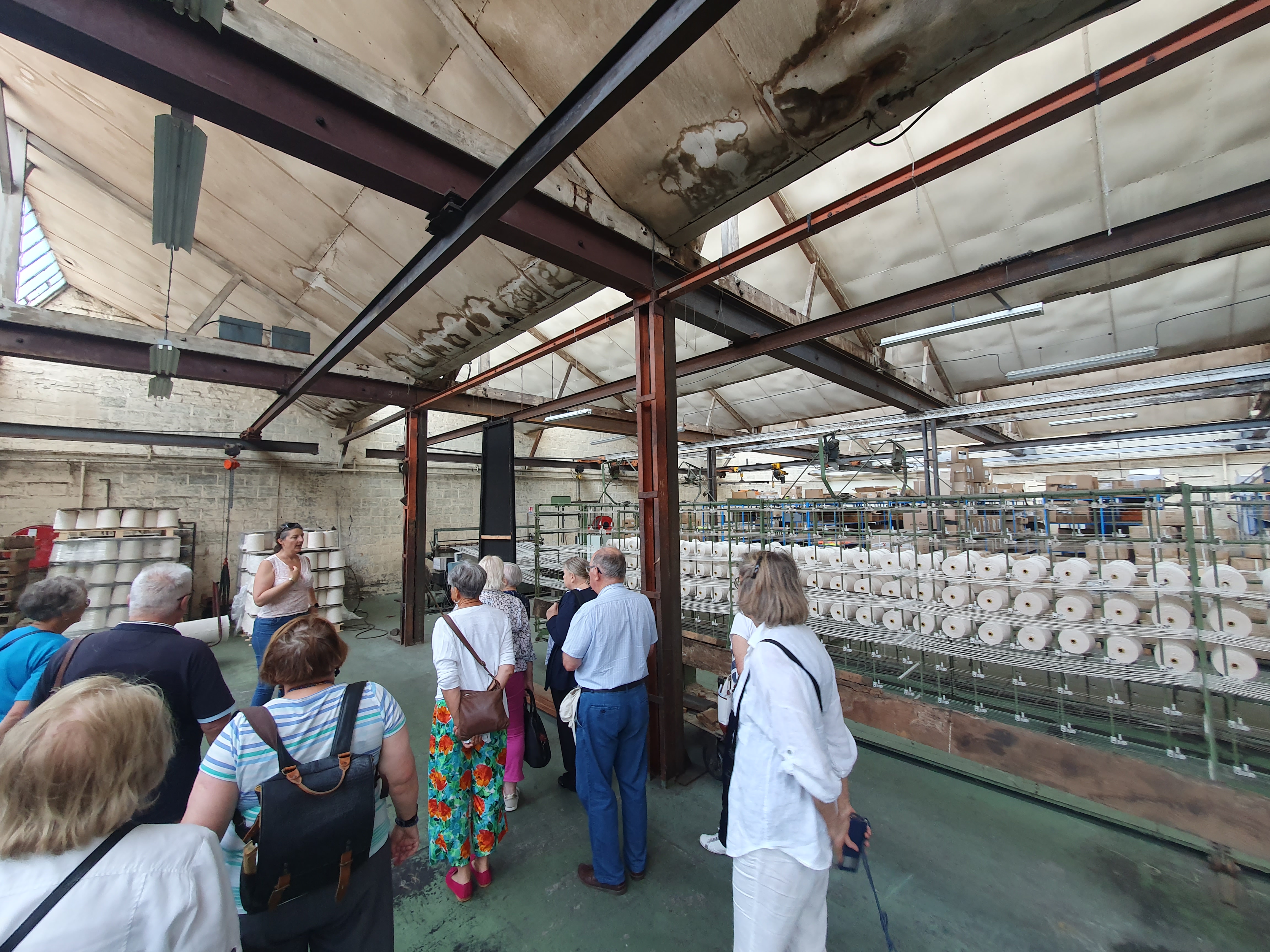 visite du tissage