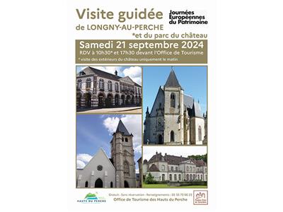 Visite guidée de Longny-au-Perche Le 21 sept 2024